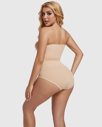 Strapless Snatched Bodysuit + FREE Non-Adhesive Nipple Cover Inserts