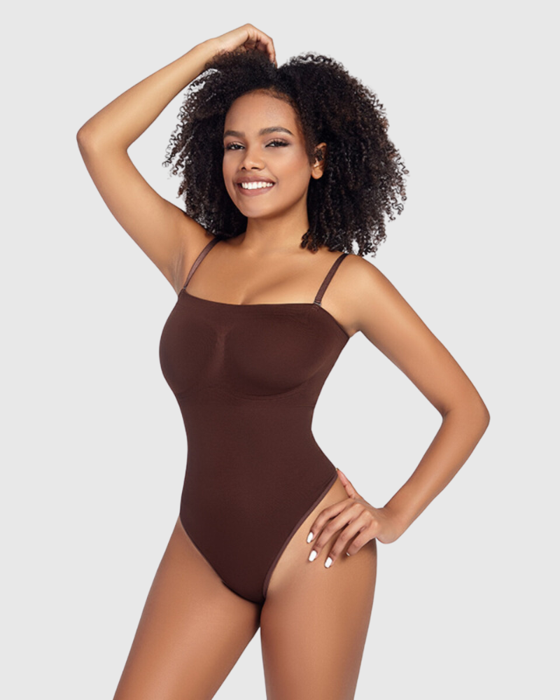 Strapless Snatched Bodysuit + FREE Non-Adhesive Nipple Cover Inserts