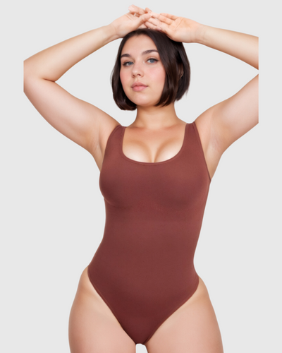 Eco Wide Strap Snatched Bodysuit