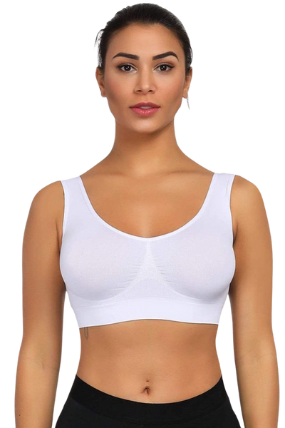 Seamless Wireless Bra With Support