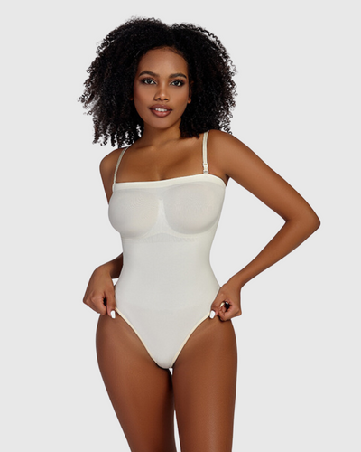 Strapless Snatched Bodysuit + FREE Non-Adhesive Nipple Cover Inserts