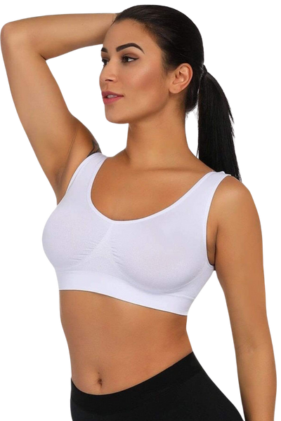 Seamless Wireless Bra With Support