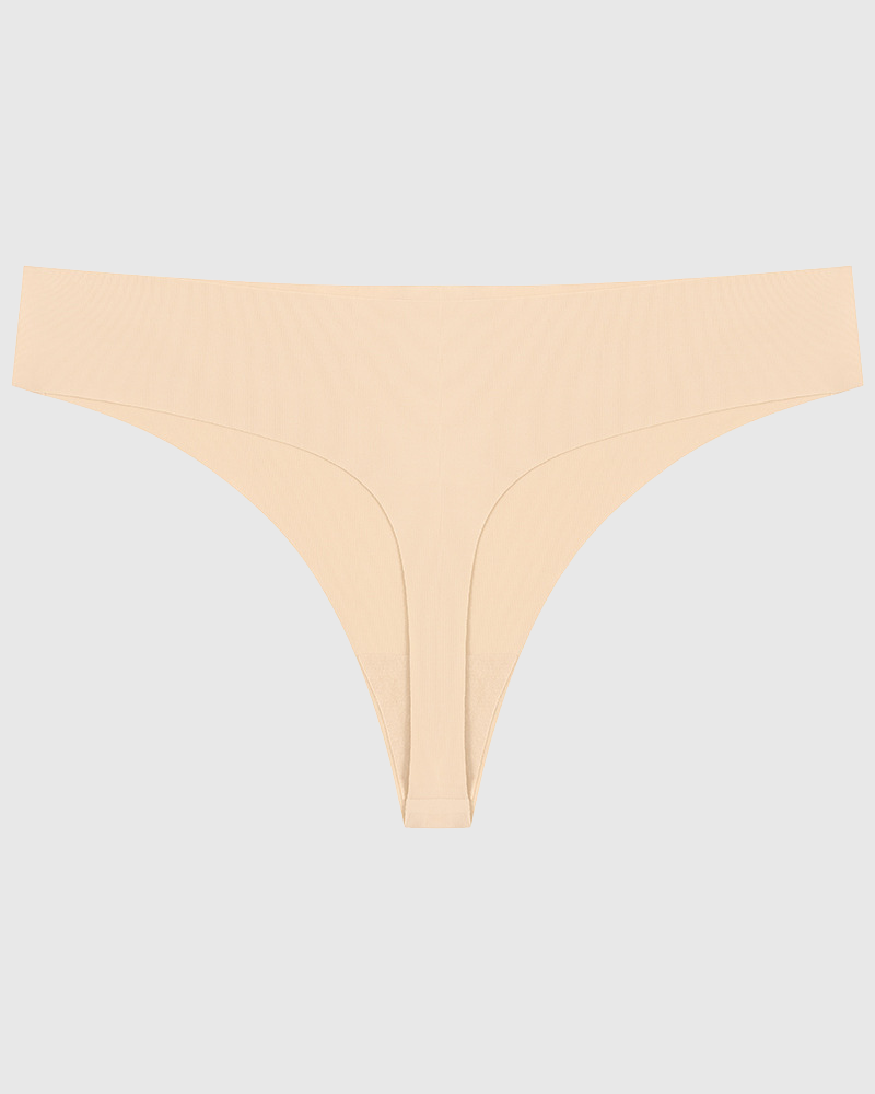 Invisible Camel Toe Thong - 3 pack