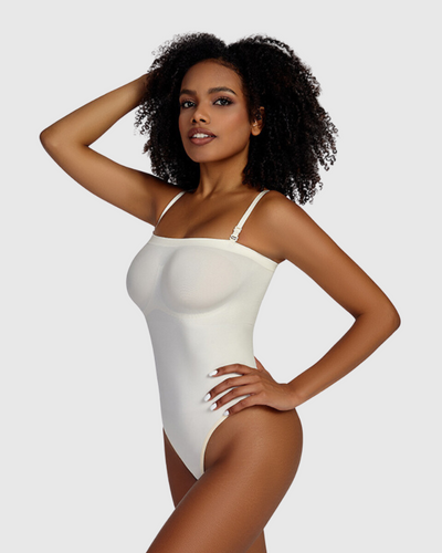 Strapless Snatched Bodysuit + FREE Non-Adhesive Nipple Cover Inserts