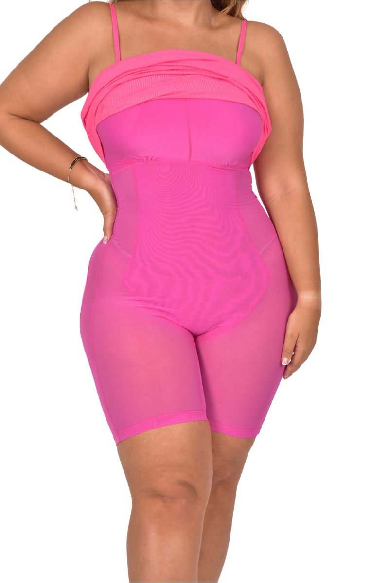 Built-In Shapewear Modal Mini Lounge Dress