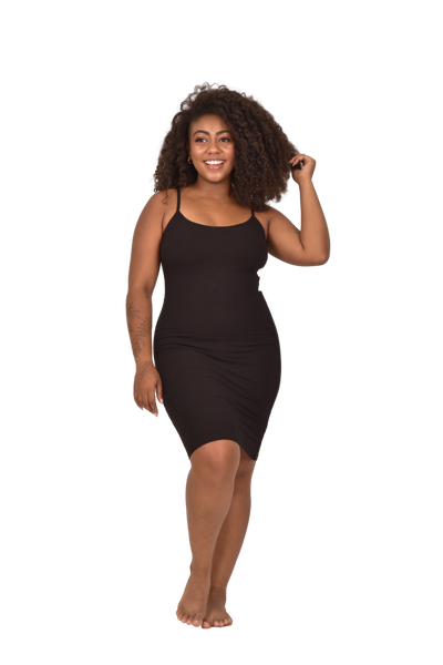 Built-In Shapewear Modal Mini Lounge Dress