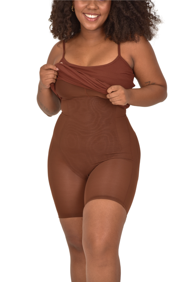 Built-In Shapewear Modal Mini Lounge Dress