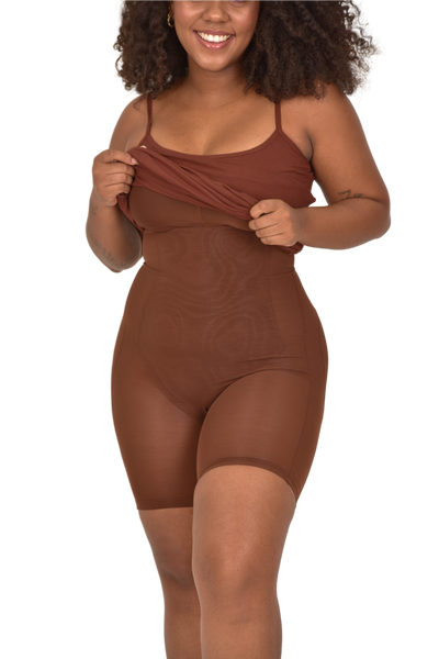 Built-In Shapewear Modal Mini Lounge Dress