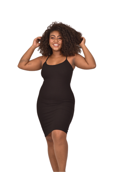 Built-In Shapewear Modal Mini Lounge Dress